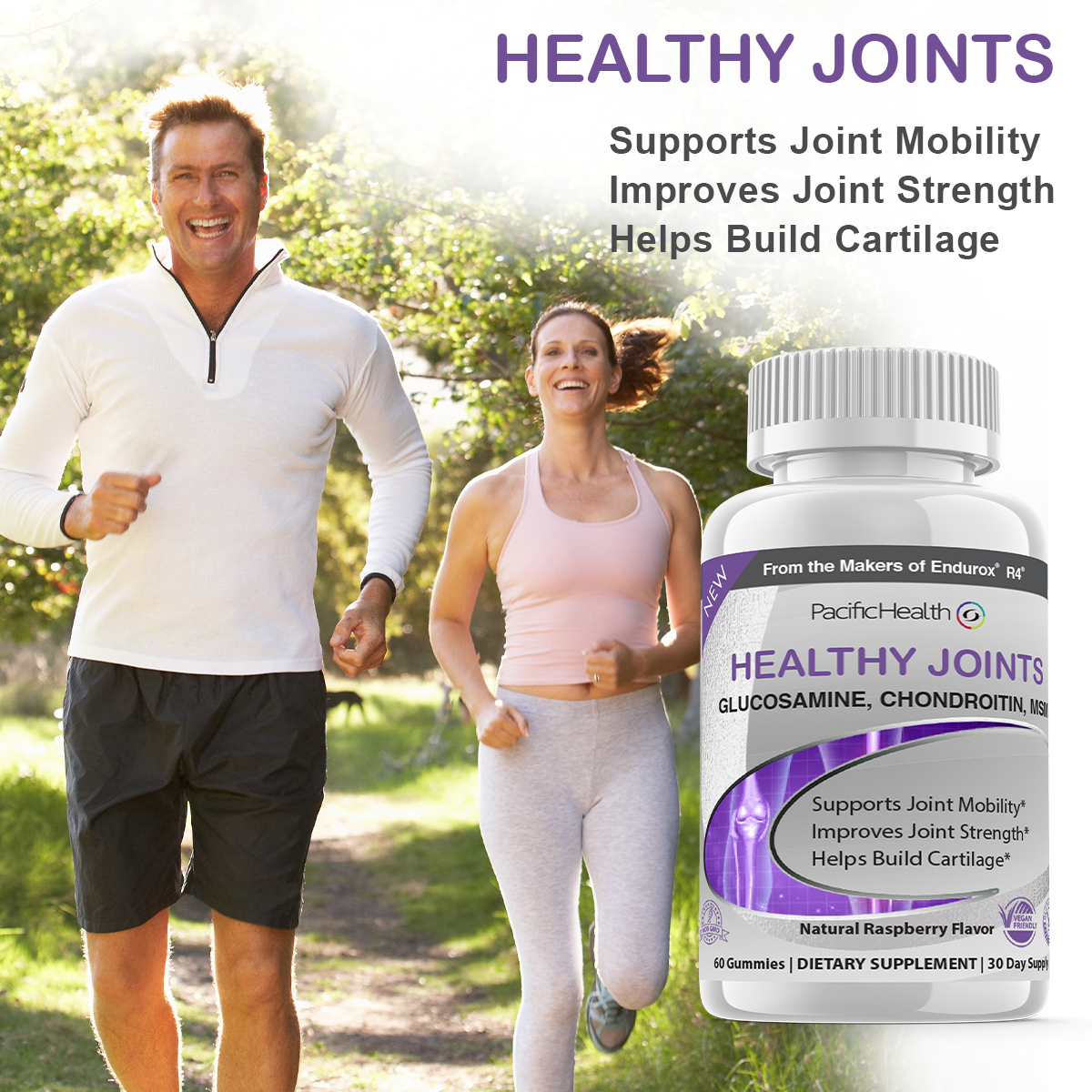 NEW!  Healthy Joints Gummies ( Natural Raspberry Flavor )