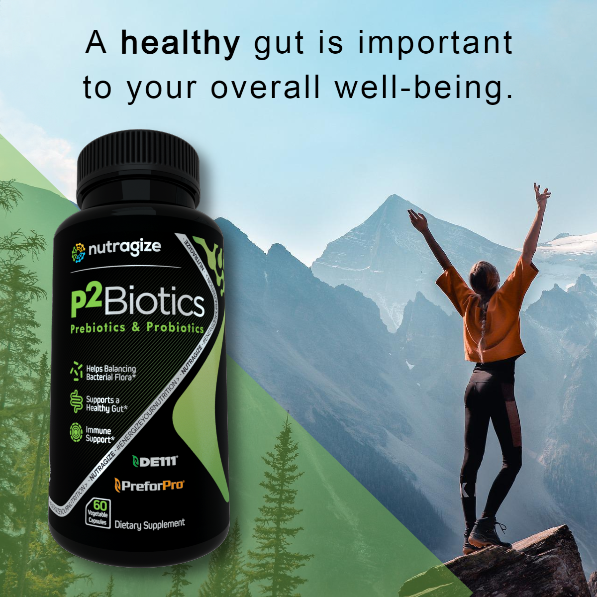 P2Biotics Promotes Gut Health*